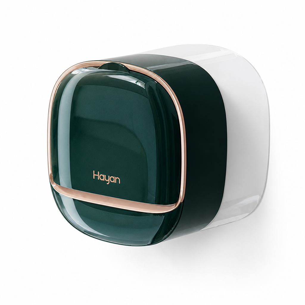 Waterproof Integrated Drip Tray Wall-Mount Soap Dish