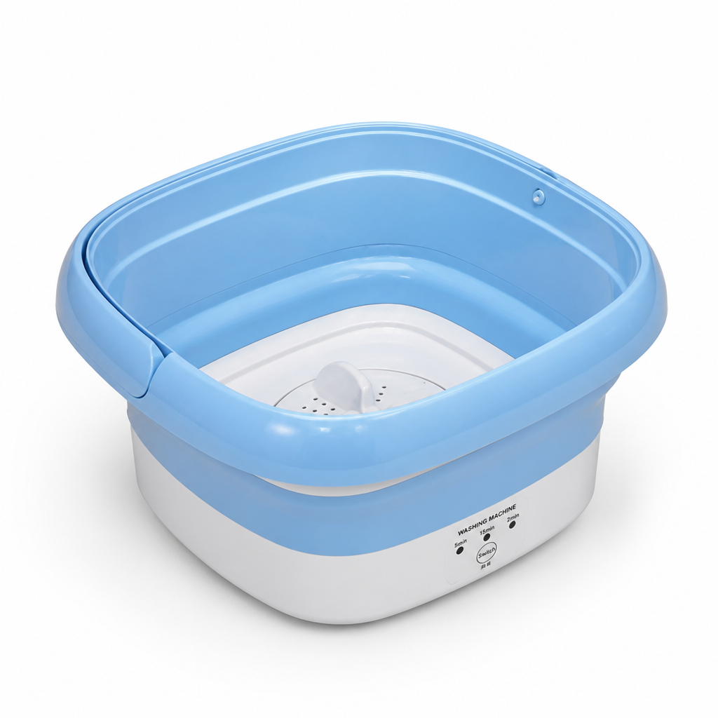 Foldable Wash & Spin Mini Washing Machine