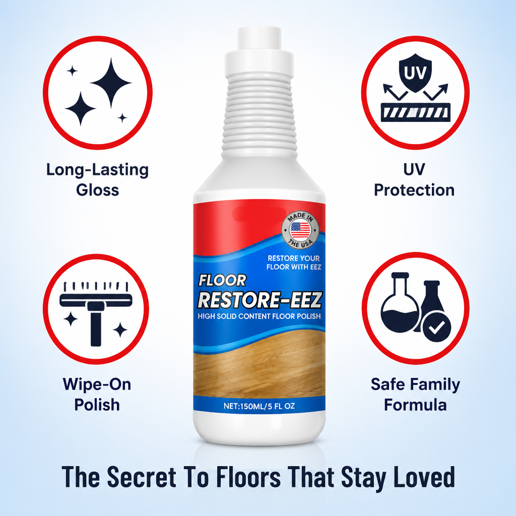 LustroLuxe™ — Revive Dull, Scratched Floors with Just One Coat