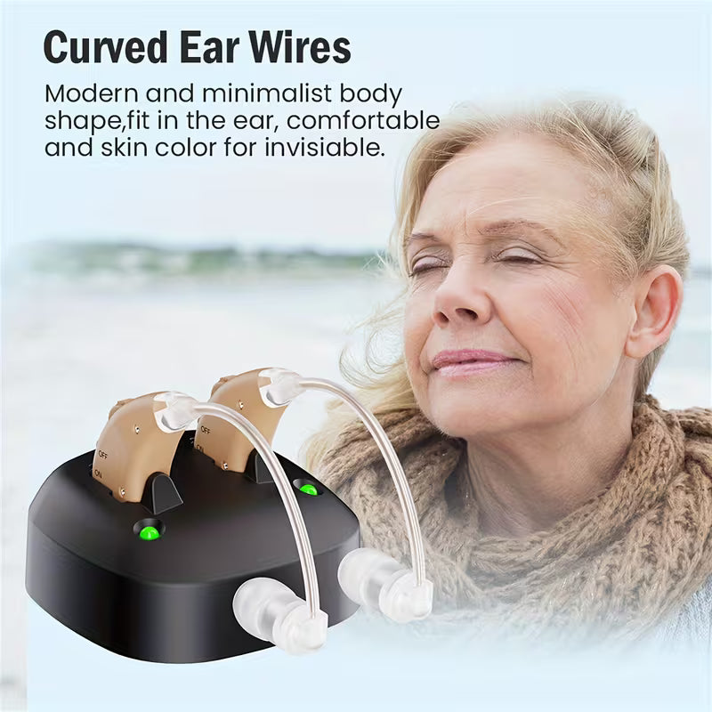 Rechargeable Battery Hearing Aid for Clear Sound