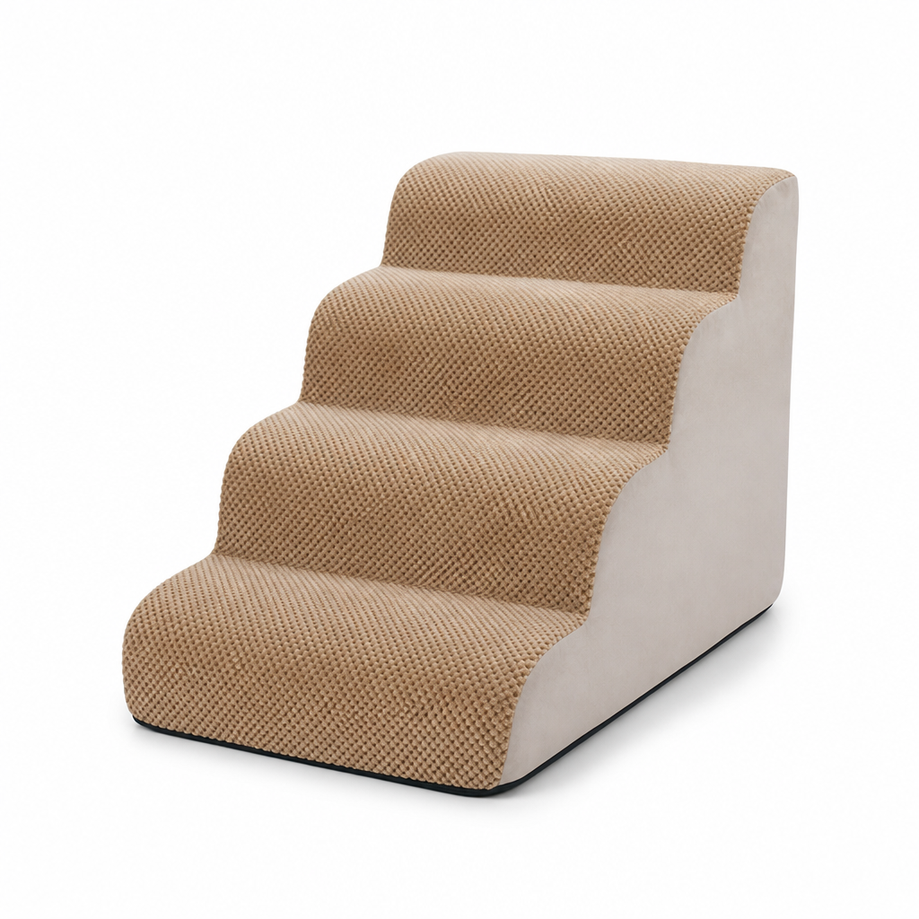 Non-Slip Cushioned Pet Stairs (Removable Washable Cover)