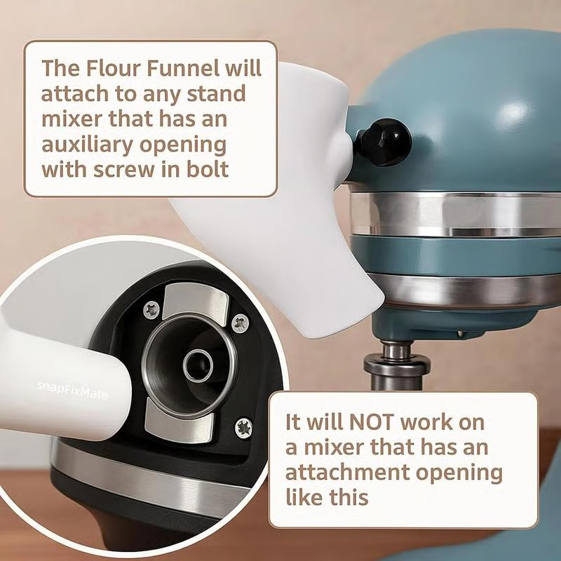 Baking Flour Funnel Tool – No-Mess Kitchen Accessory