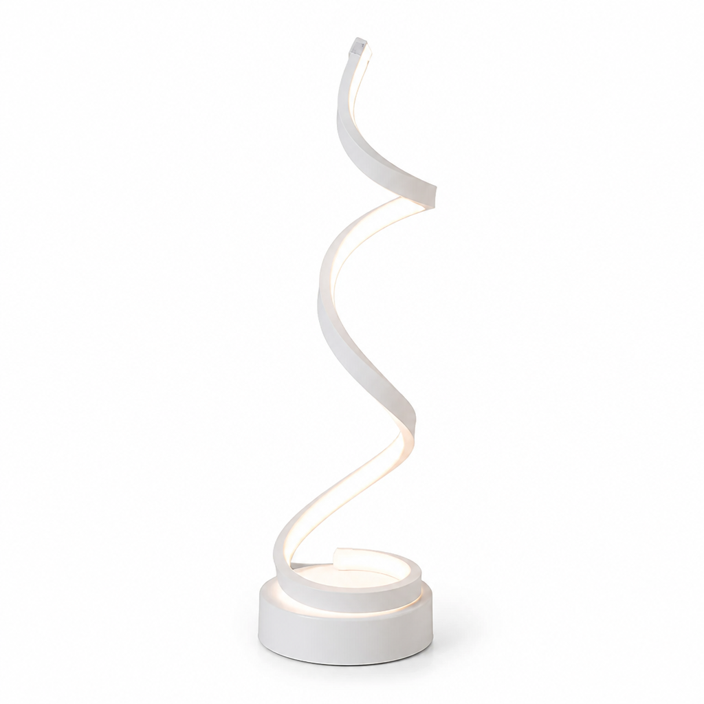 Dimmable Energy-Efficient LED Spiral Table Lamp