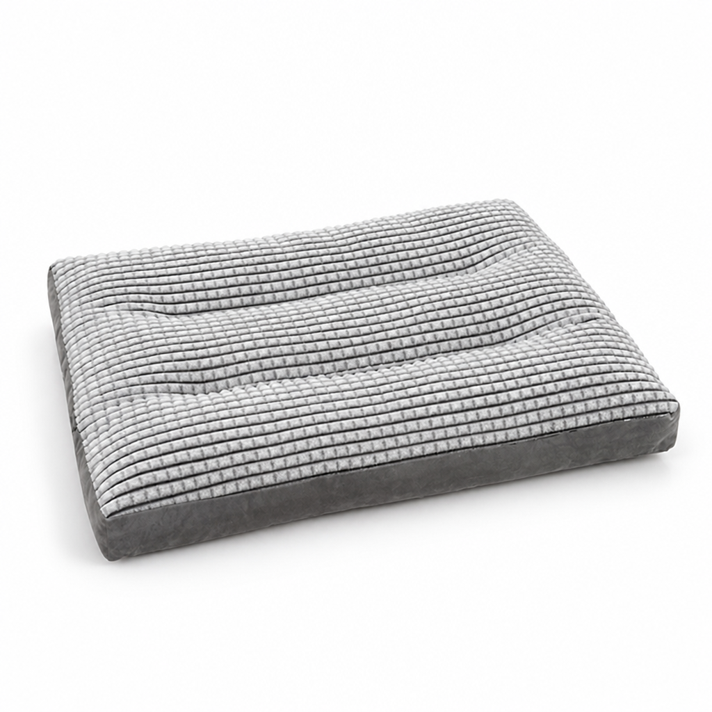 Orthopedic Super-Soft Polyester Pet Bed (Non-Slip Base)