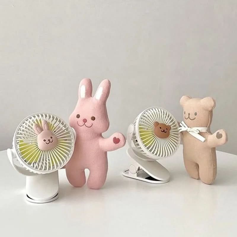 Rechargeable Clip-On Fan for Portable Use