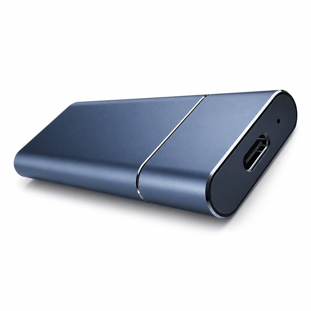 Aluminum High-Speed USB-C Portable SSD (Up to 30TB)