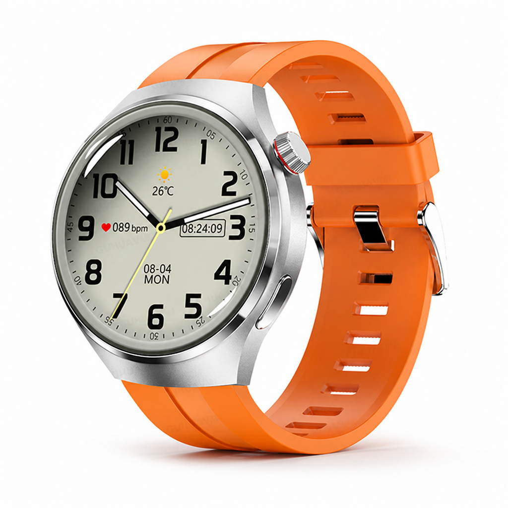 AMOLED HD EKG Smartwatch (GPS & Bluetooth Calling)