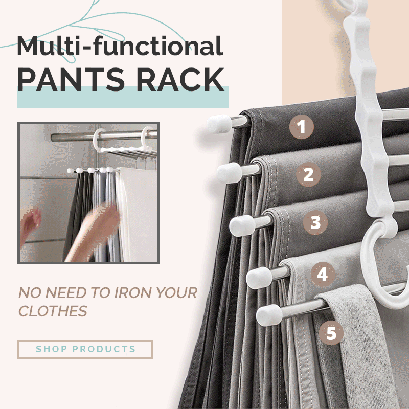 OrgaFlex™ Trouser Hanger — Unlock Closet Calm and Effortless Style Every Day