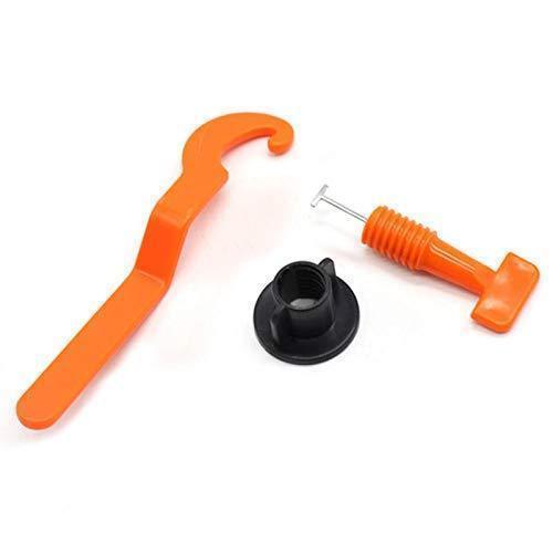 Reusable Tile Leveling System with T-Pins