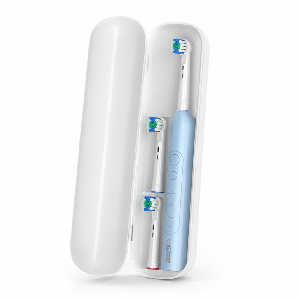 Multi-Mode Electric Toothbrush with USB-C Charging – Interchangeable Brush Heads