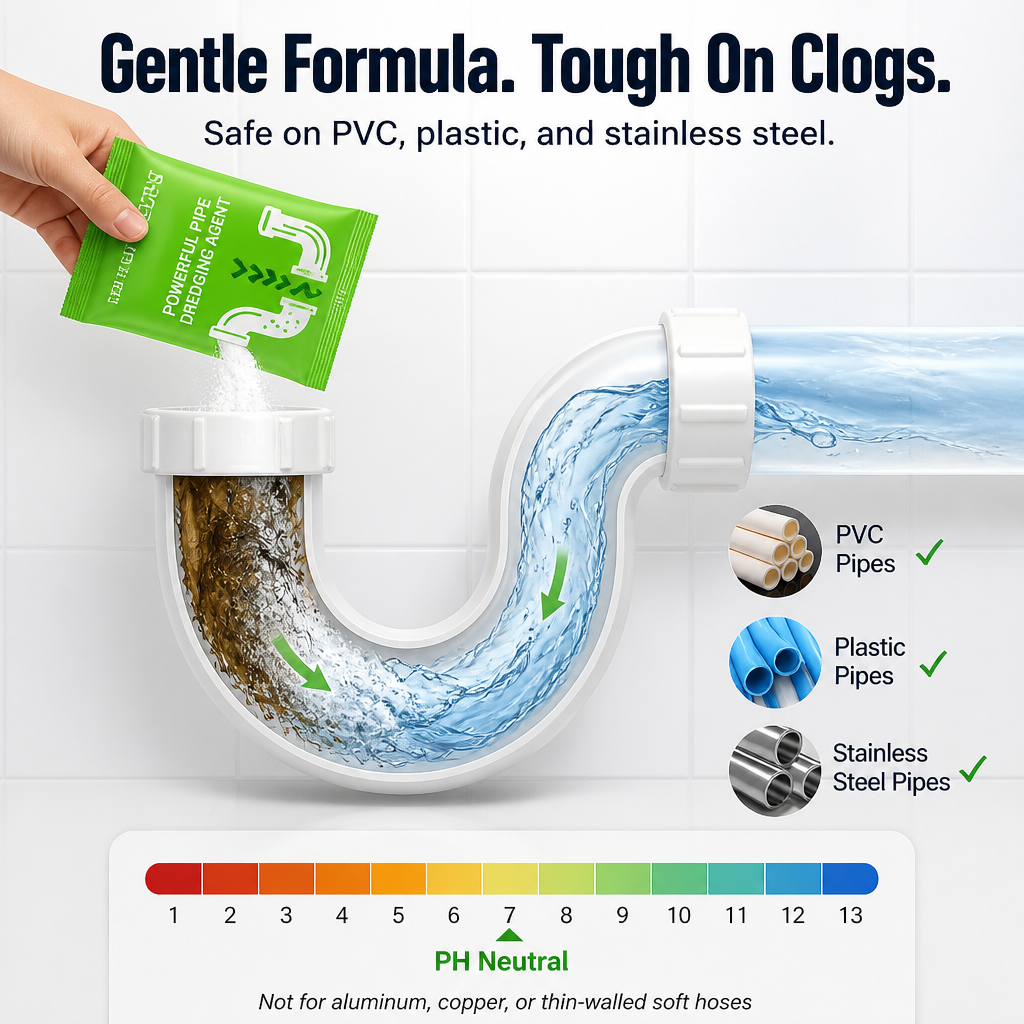 BreezeMaxPro™ — Break Down Tough Drain Clogs and Eliminate Foul Odors