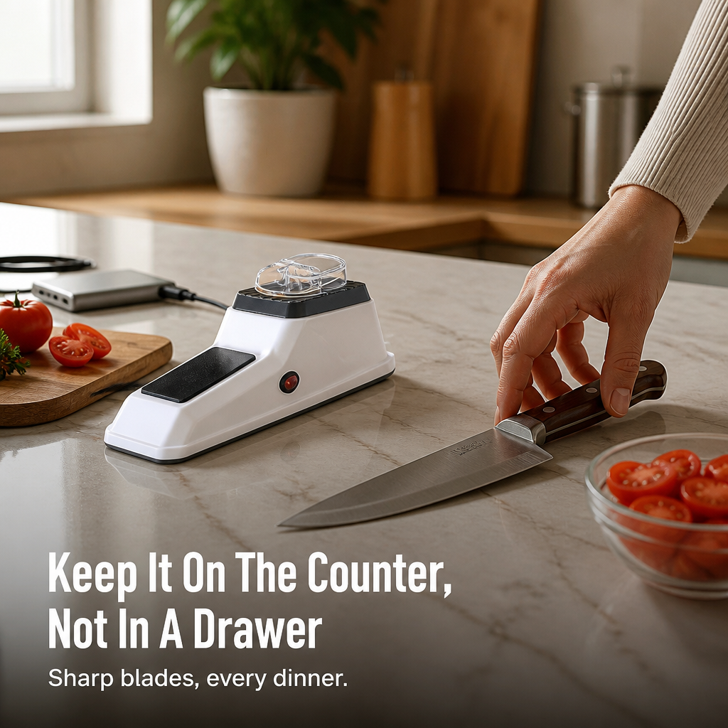 BladeCraft™ — Achieve Knives Sharp Enough to Slice Through Tomatoes Again
