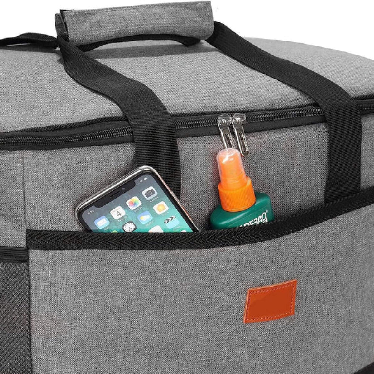 Insulated Cooler Tote Bag – 33L Waterproof for Beach, Picnic, Camping