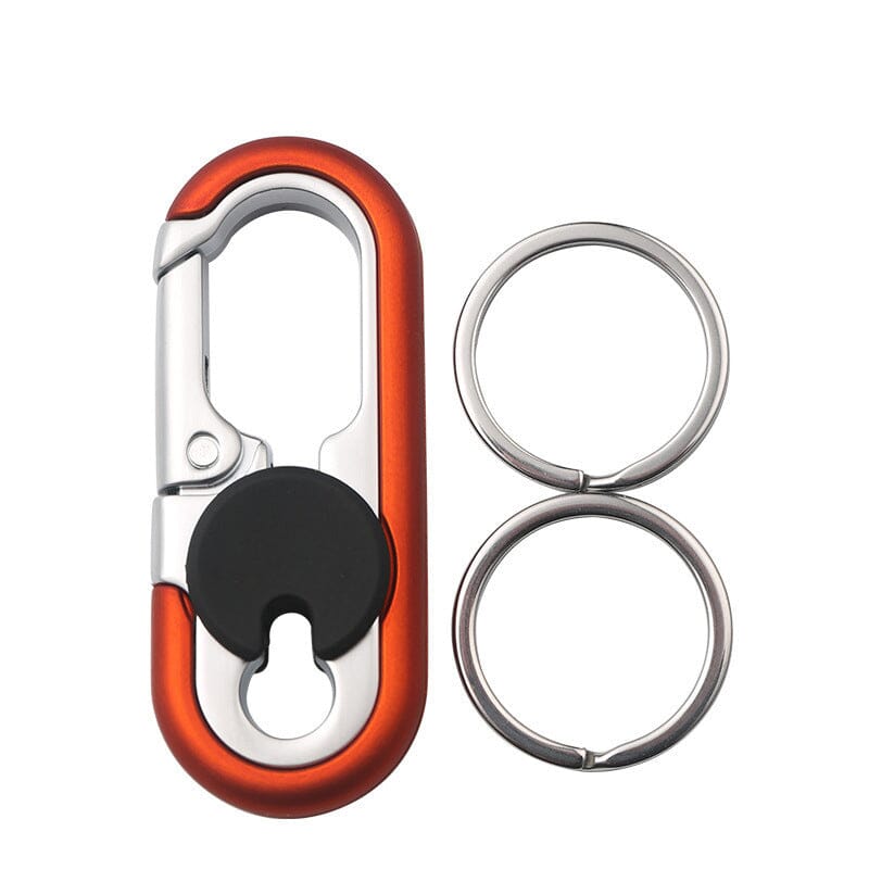 Zinc Alloy Carabiner Clip Car Keychain