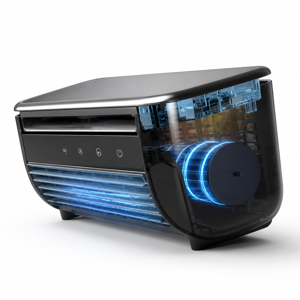 Wireless Rechargeable Bladeless Personal Air Cooler