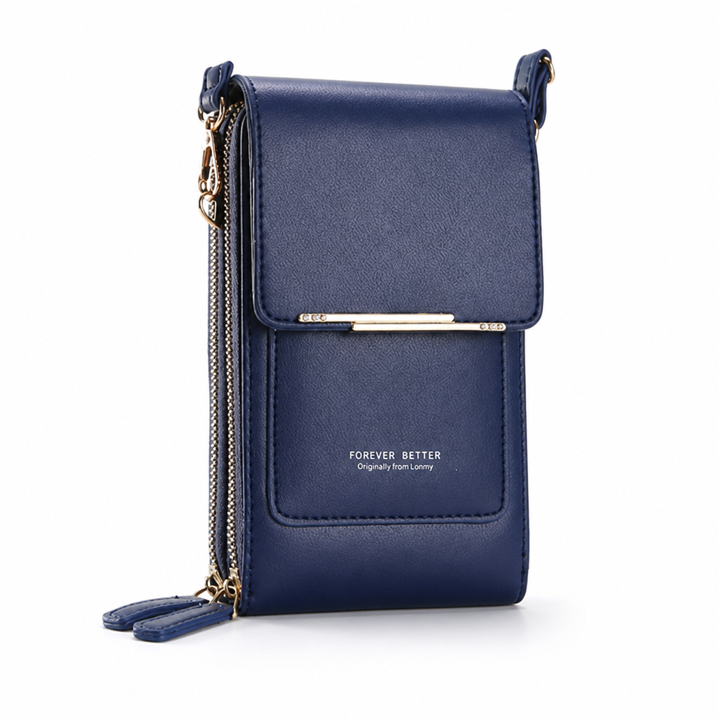 Touchscreen Rear-Pocket Convertible Crossbody Phone Bag