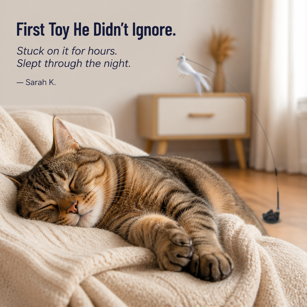 FeliFrenzy™ — Stick It On, Leave It Be, See Your Cat Chase for Hours