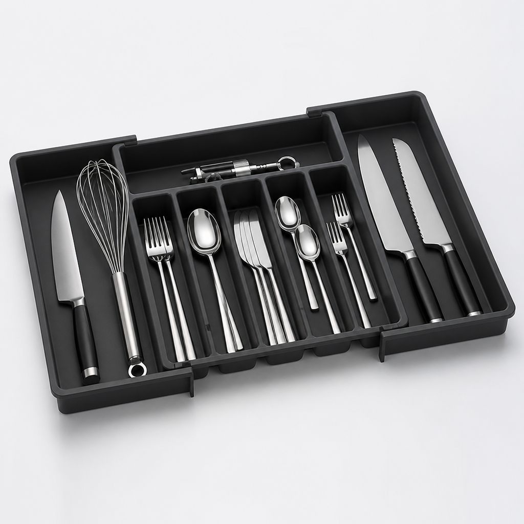 FlexiSort™ — Finally, a Drawer That Gives You Instant Calm and Perfect Order Every Time