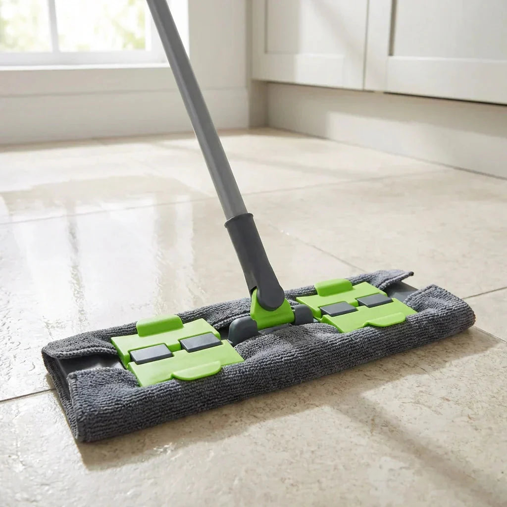 360° Spin Mop with Telescopic Handle – Microfiber Cleaning Tool