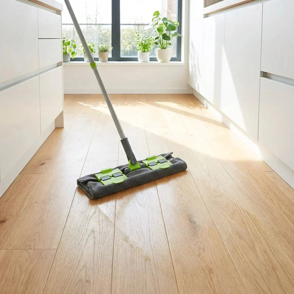 360° Spin Mop with Telescopic Handle – Microfiber Cleaning Tool
