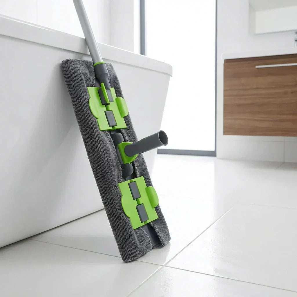 360° Spin Mop with Telescopic Handle – Microfiber Cleaning Tool