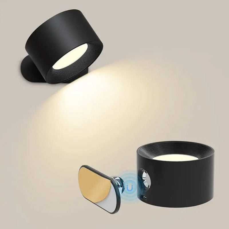 Versatile 360° Wall Light - Wireless, USB Rechargeable & Adjustable Brightness