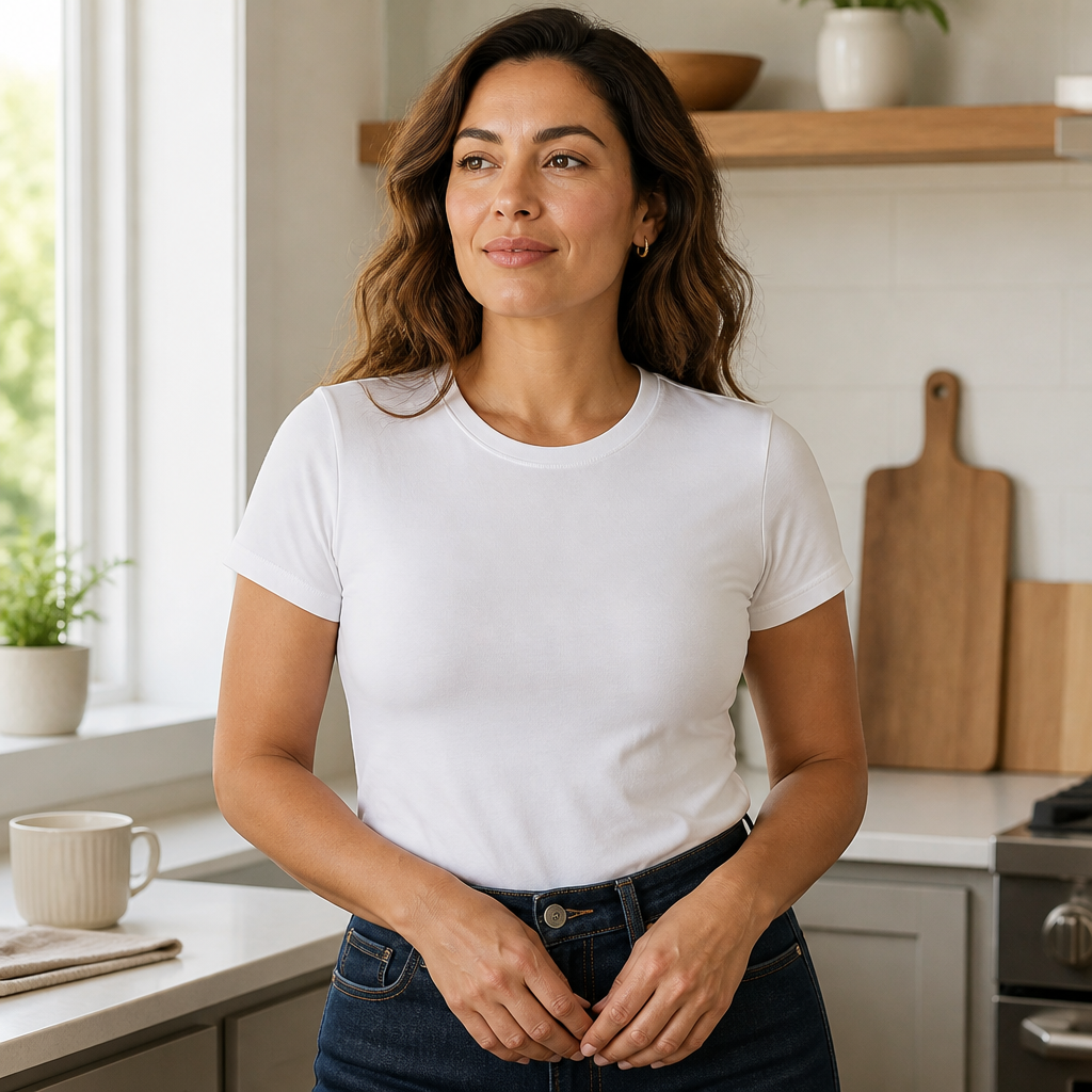 LumiFit™ – Wireless Seamless Bra with Softly Padded V-Neck Cups