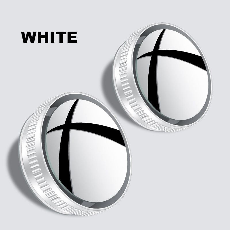 Set of 2 360° Adjustable Blind Spot Mirrors for Car Side View