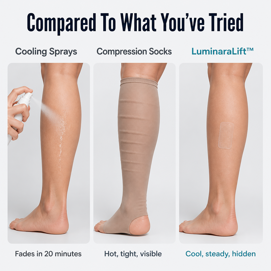 LuminaraLift™ — Ease Away The Day’s Weight From Exhausted, Sore Legs