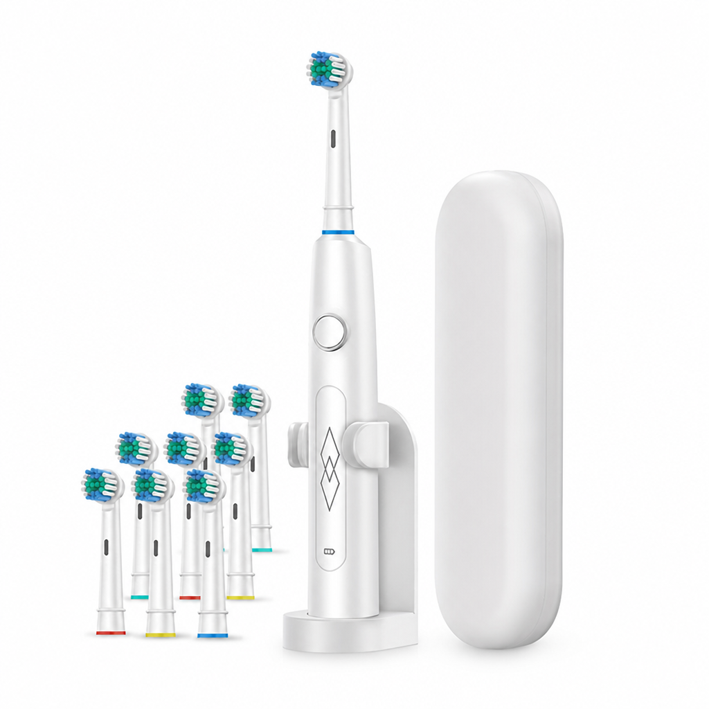 Automatic Deep-Cleaning Rechargeable Soft-Bristle Electric Toothbrush