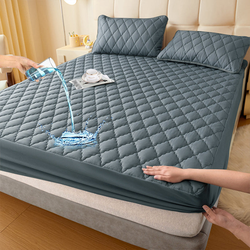 VelumiGuard™ Mattress Protector Set — Wrap Your Bed in Cloud-Like Softness and Rock-Solid, Worry-Free Shielding