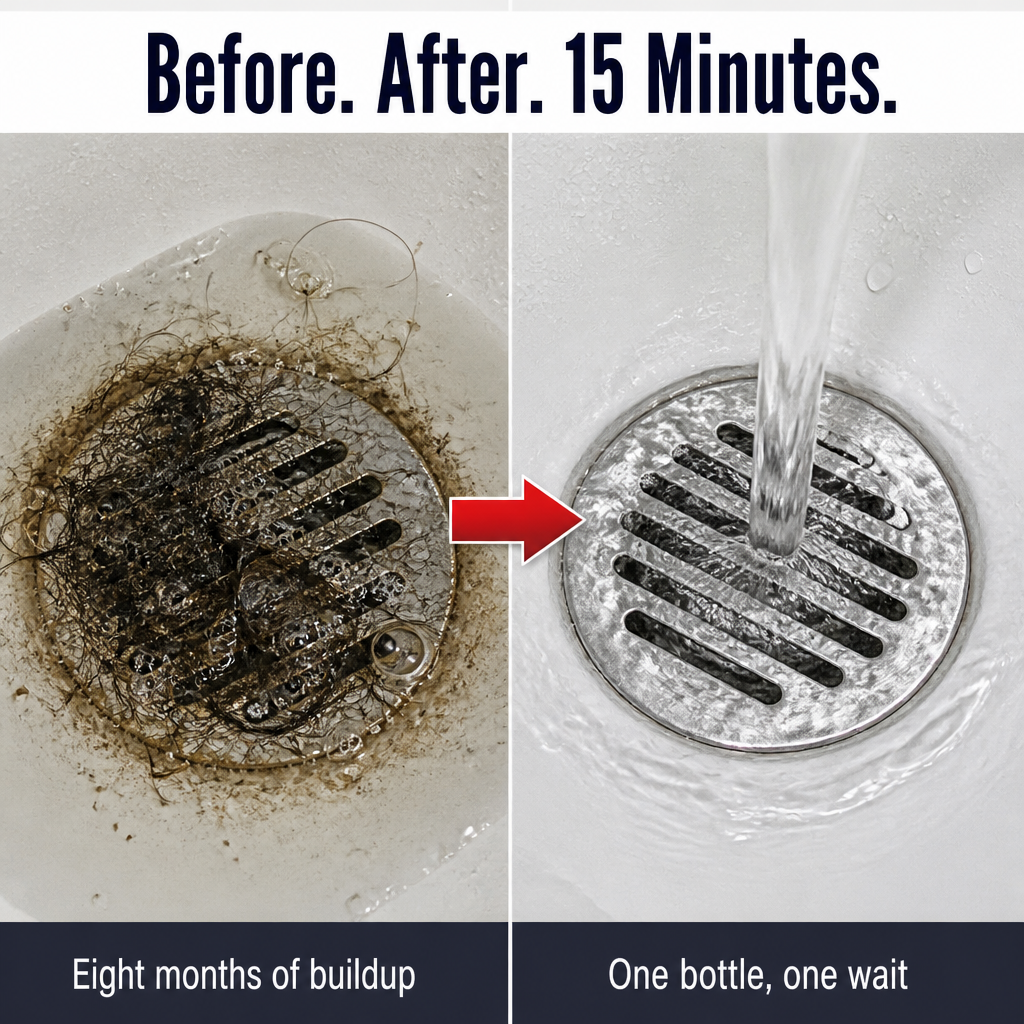 VitaFlow™ Drain Rescue — Dissolve Tough Blockages Fast Without Damaging Your Pipes