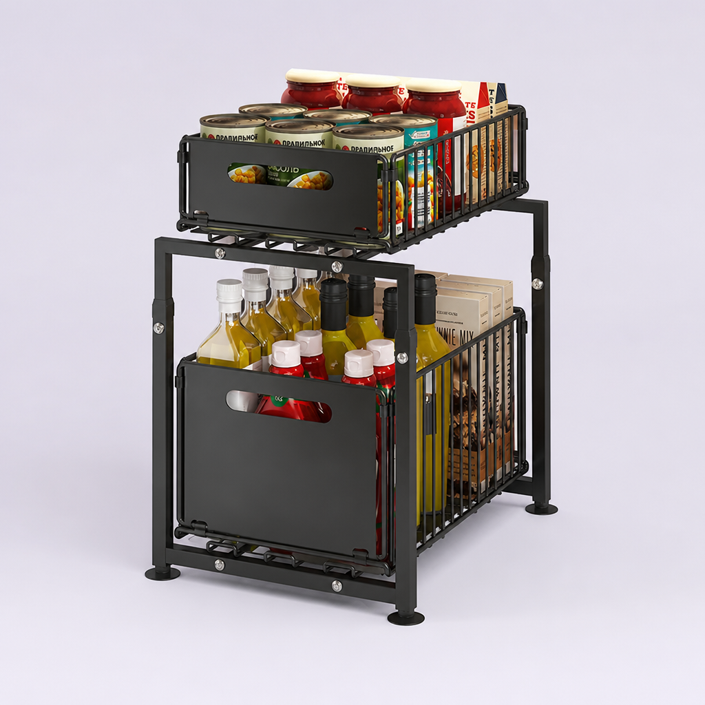 SpaceMaster™ — Instantly Transform Chaos Into Calm with Effortless, Adjustable Storage