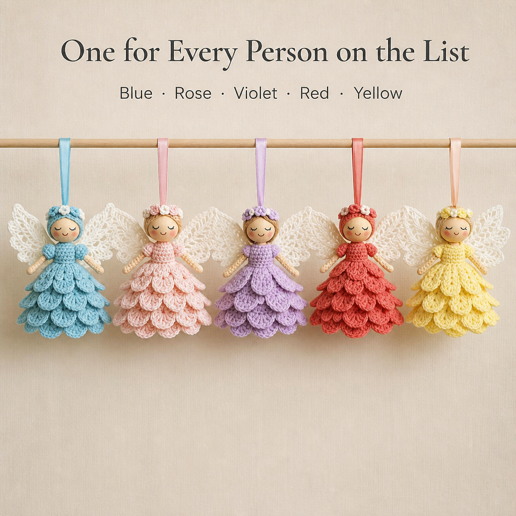 AmoraHalo™ — Knit a Little Keepsake Angel That Speaks Louder Than Store-Bought