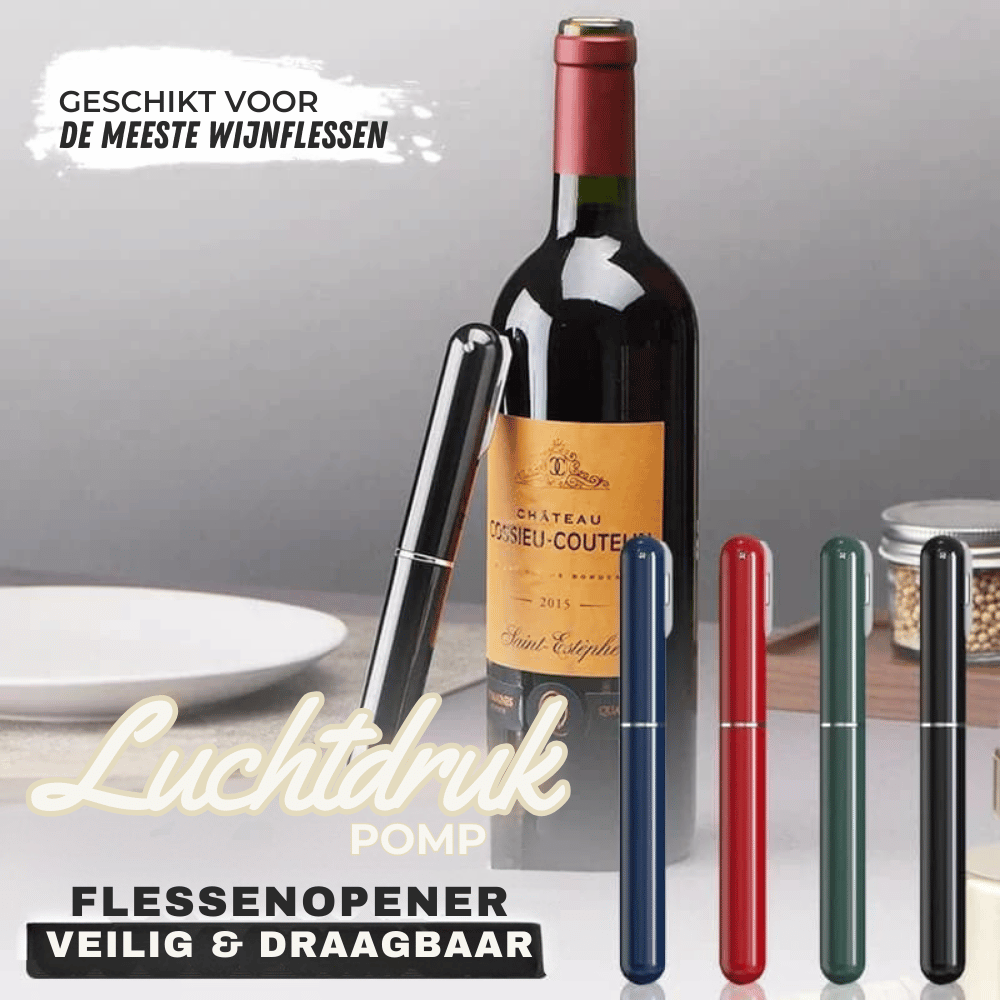 Air Pump Wine Opener – Effortless Cork Removal in Seconds