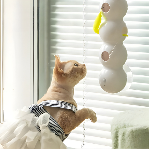 Automated Cat Toy for Wall Installation – Interactive Movement System