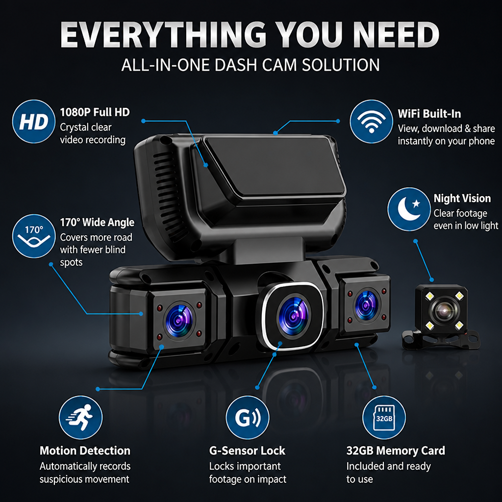 GuardianEyes™ — Capture Every Angle & Settle Every Dispute in Sharp 1080p HD