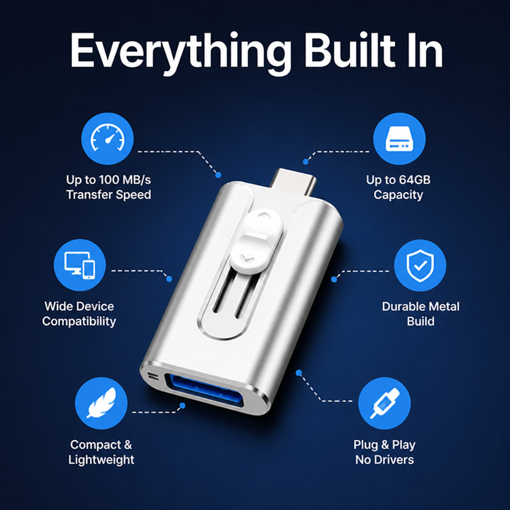 VantaFlash™ — Your Stylish, Unbreakable Vault for Every Memory and Moment