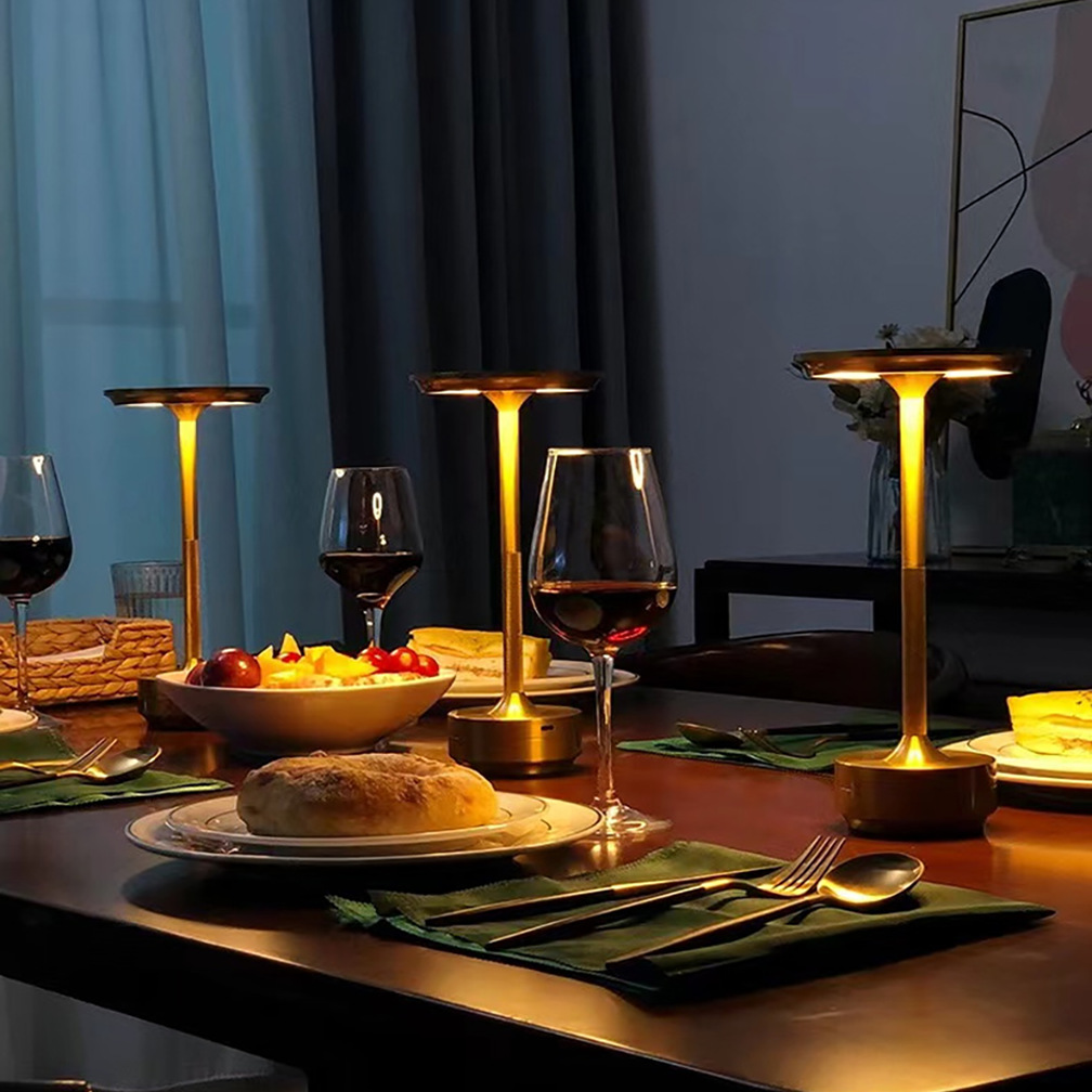 Touch-Controlled Wireless Lamp with USB Charging