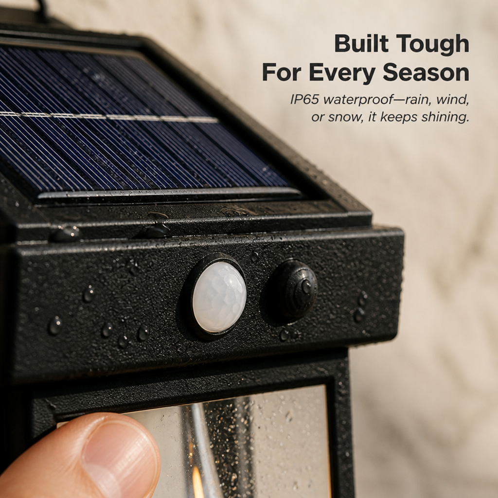 SolarFlare™ — Light Every Corner With Warm, Motion-Sensing Glow, Zero Wiring