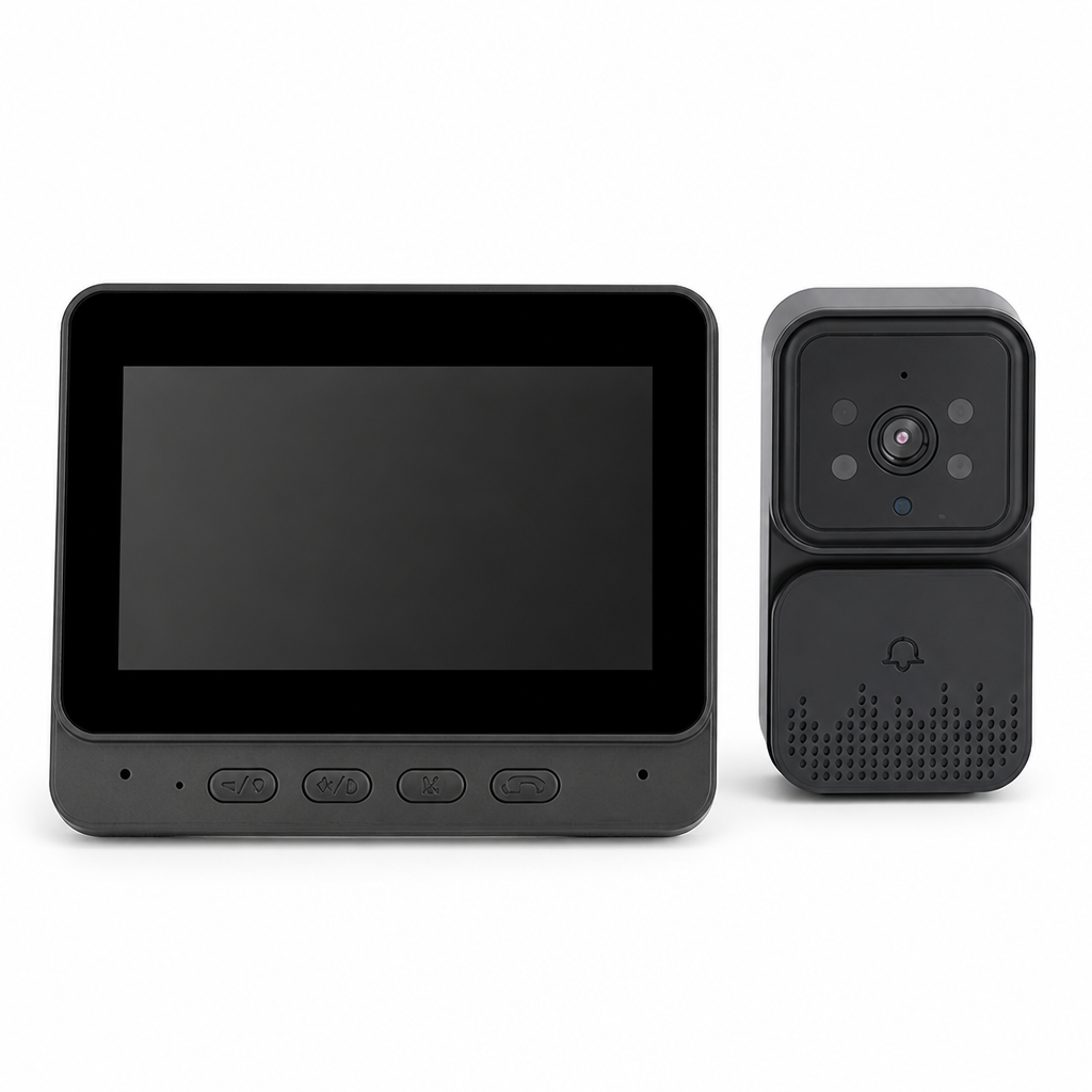 SecureSight™ — Take Instant Control with Sharp, Night-Ready Front Door Security