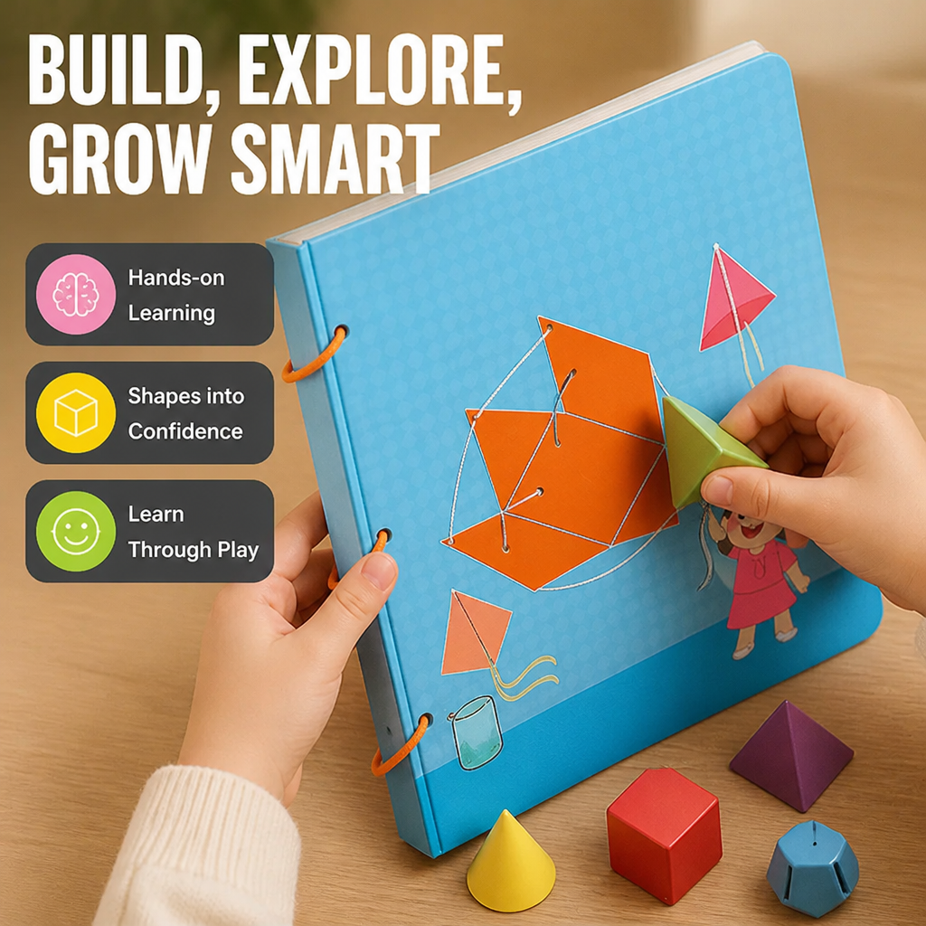 MindShape™ — Ignite Your Child’s Confidence and Love for Geometry with Every Page
