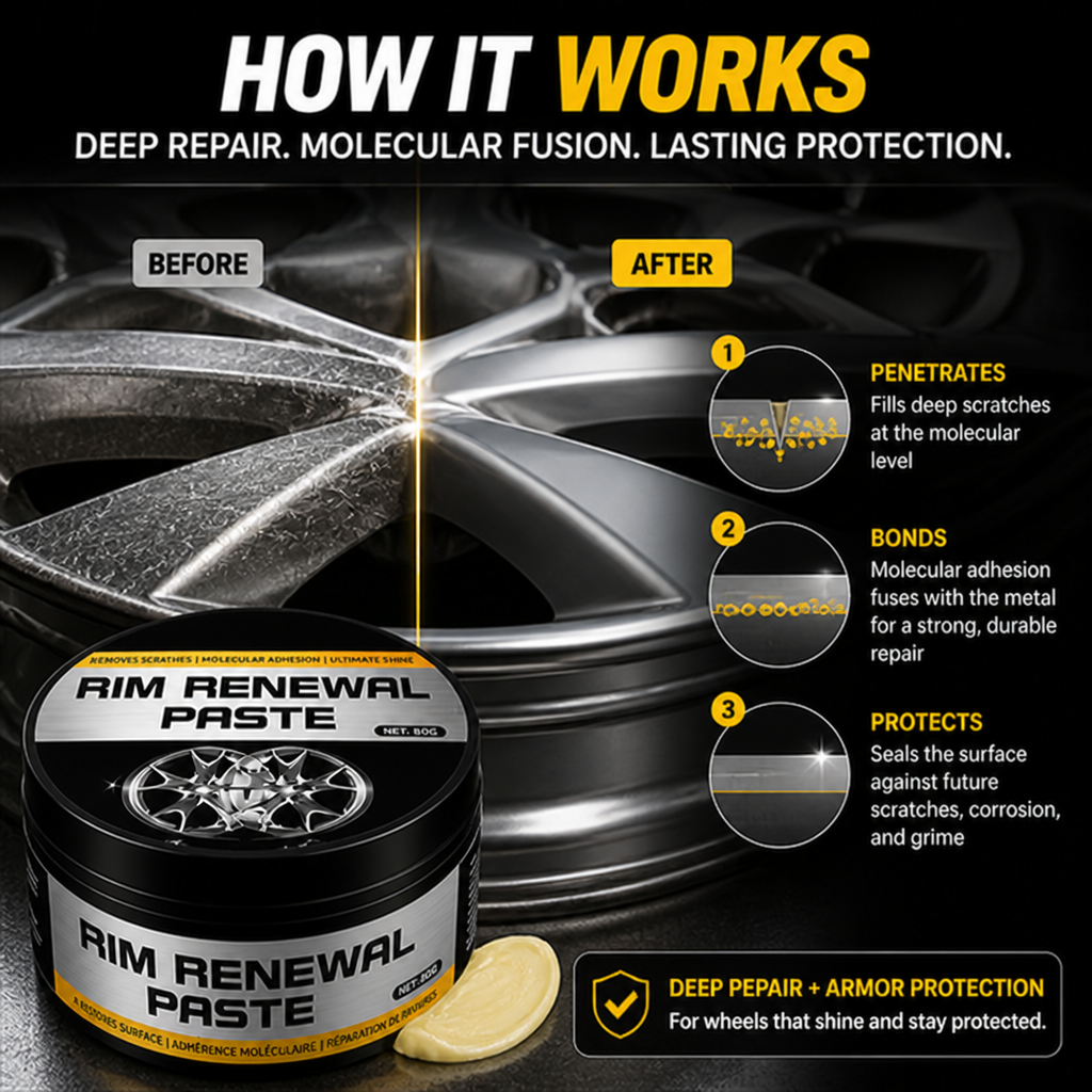 VeloShine™ — Instantly Erase Scratches and Armor Your Wheels with Unstoppable Shine