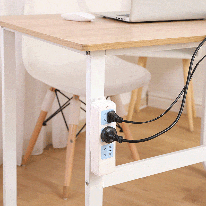 No-Drill Self-Sticking Wall Socket Organizer