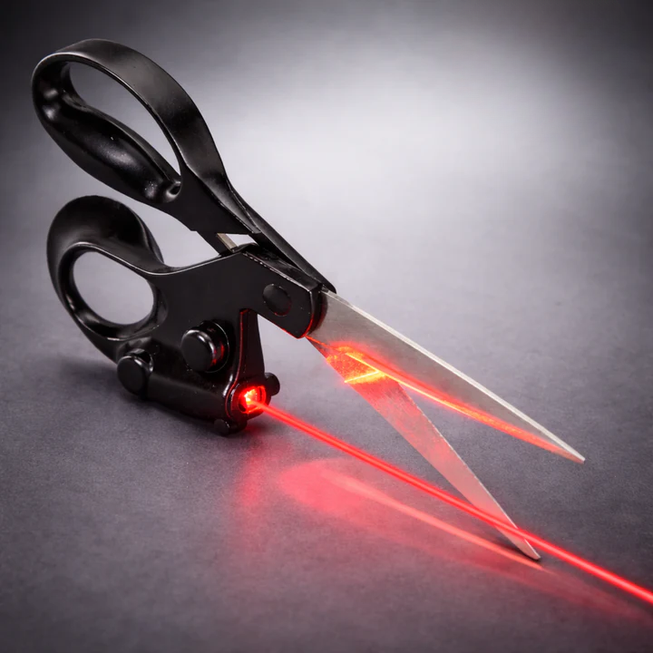 Laser Guide Fabric Scissors – Clean Cuts Without Leaving Marks