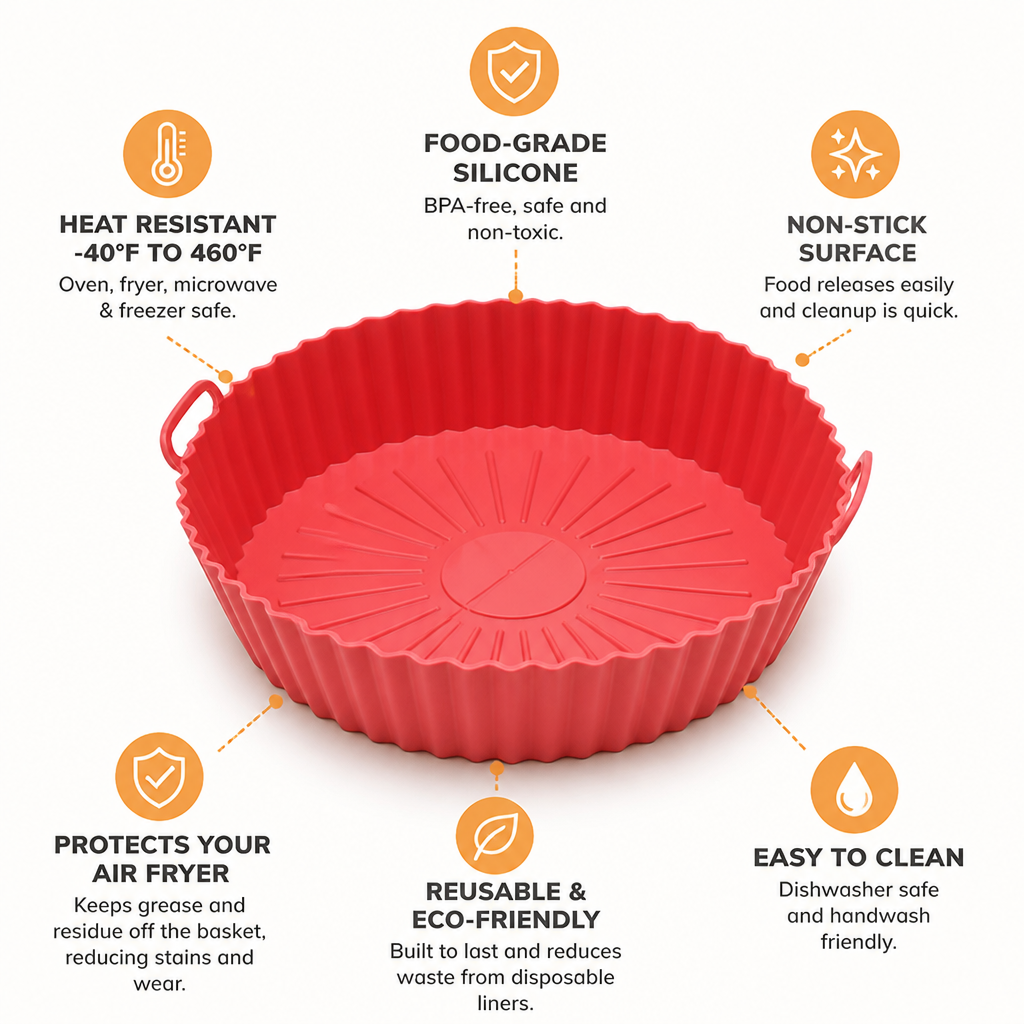 VelouroMat™ — Effortless Cleanups for Crispy, Grease-Free Meals Every Time