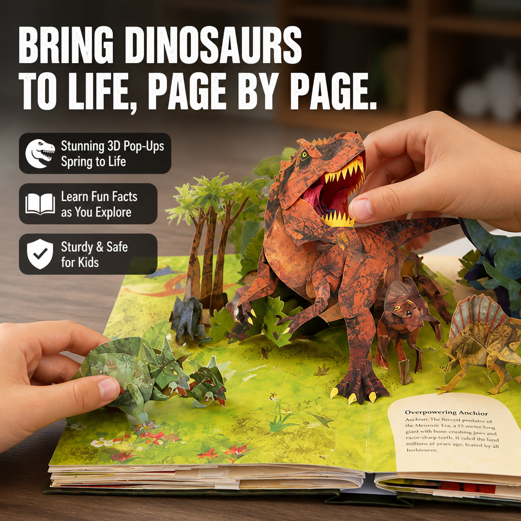 JurassiCraft™ — Ignite Your Child’s Imagination with Jaw-Dropping Dinosaur Adventures