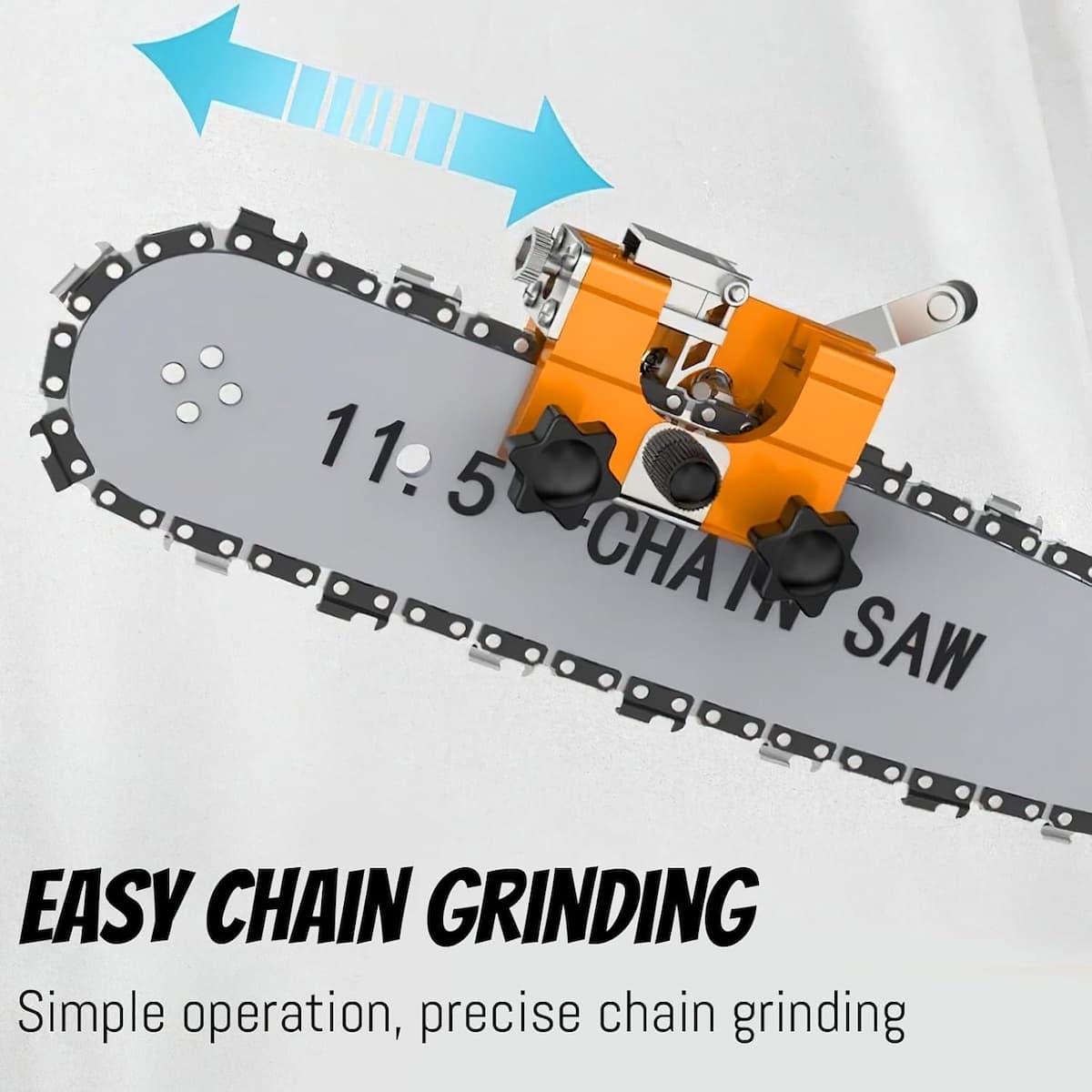 Chainsaw Sharpener for Portable Use – No Power Needed