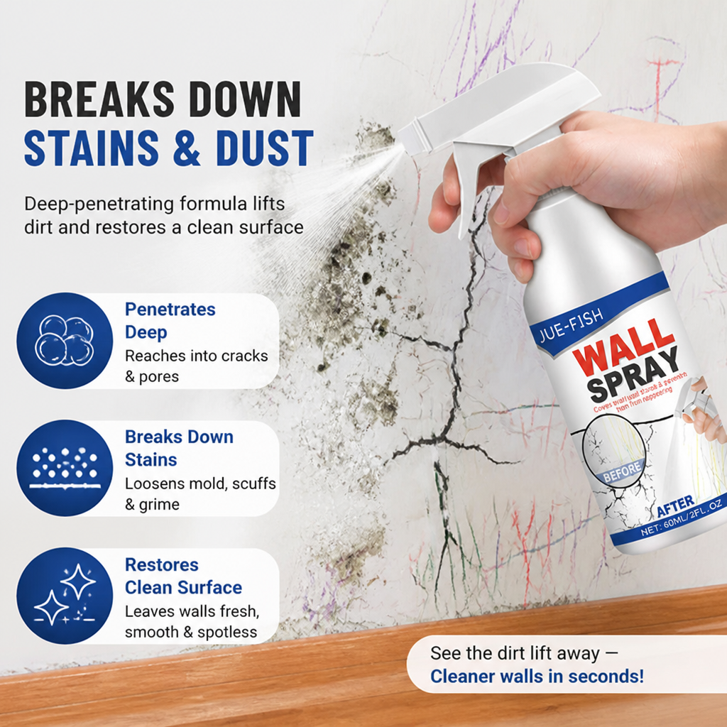 WallRevive™ — Effortless Wall Renewal That Keeps Your Home Spotless and Stunning