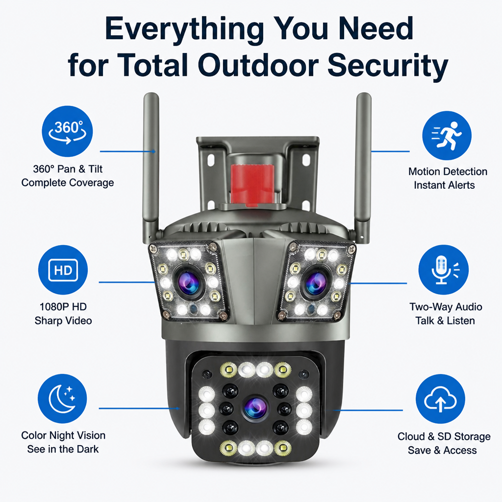 RainGuardPro™ — Own Every Angle with Crystal-Clear, Unstoppable Outdoor Security